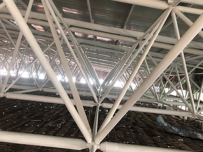 海宁大型螺栓球网架施工厂家